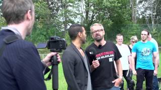 Making-of “TechniSat tritt beim Sat-Schüssel-Rennen gegen HD+ an”