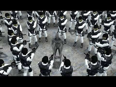 SCP-966 VS SPC GUARD!! Garrys Mod Sandbox