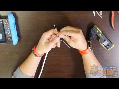 How to crimp a network cable [How to Crimp Rj45- Cat 5 & 6]