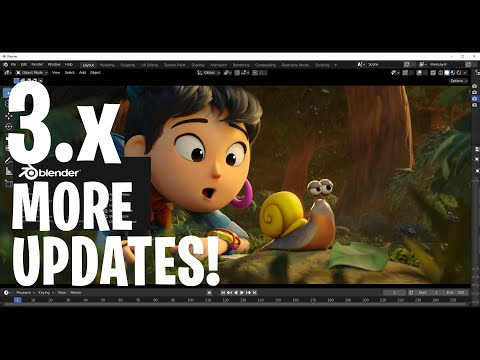 Blender 3.x - More Updates!