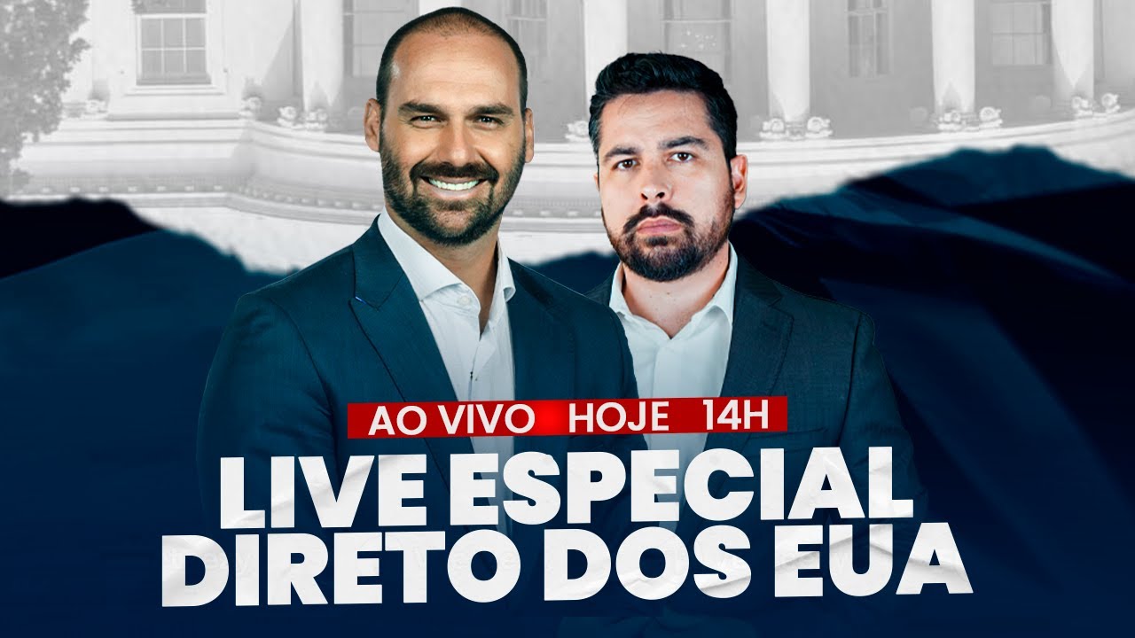 LIVE ESPECIAL COM PAULO FIGUEIREDO, DIRETO DOS EUA