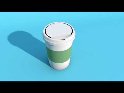 Coffee Cup Cinema 4D Modeling Tutorials
