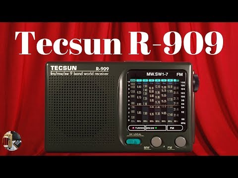 T.K.O.! Tecsun R-909 AM FM Shortwave Portable Radio Review