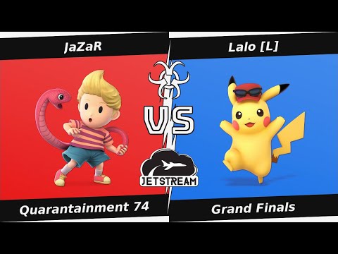 Quarantainment 74 Grand Finals - JaZaR (Lucas) Vs Lalo [L] (Pikachu) - SSBU