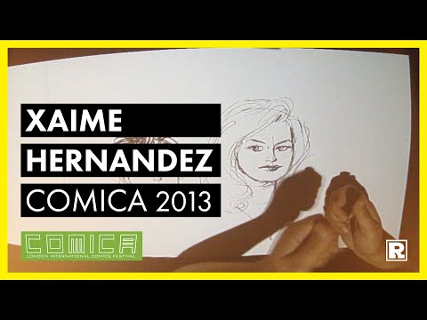 Jaime Hernandez - Love & Rockets | Comica Festival, London 2013