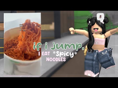 If i JUMP I eat *SPICY NOODLES* irl... (Murder Mystery 2)