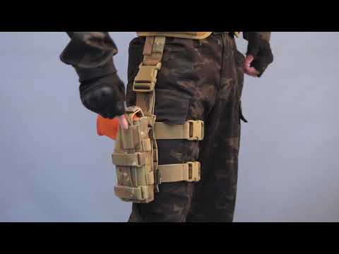 Tactical Drop Leg Holster Display