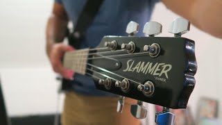 Video thumbnail for Great Beginner Guitar! - Slammer by Hamer SP-1/BK Quick Demo by J Batista