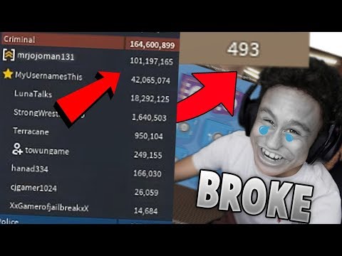 Richest Server In Jailbreak Those More Than 50 Milion Cash - 