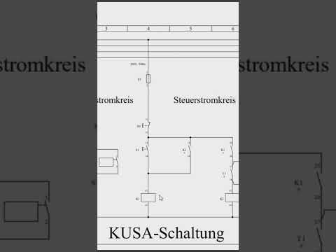 Selbsthaltung Schützschaltungen #shorts #elektrotechnikbasis123 #schütze #schaltung #ingenieur