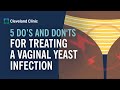How to Treat a Yeast Infection