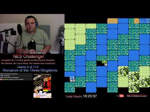 009 Romance of the Three Kingdoms - Part 5 - The NES Challenge - NES Man Dan