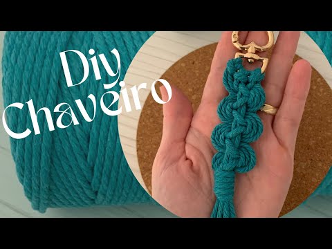 Diy Chaveiro Macrame - Handmade ✨🔑