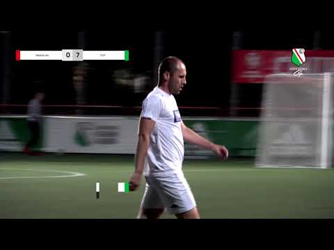Skrót meczu 7 kolejki. MediaCom - TVP (Legia Biznes Cup Wiosna 2018)