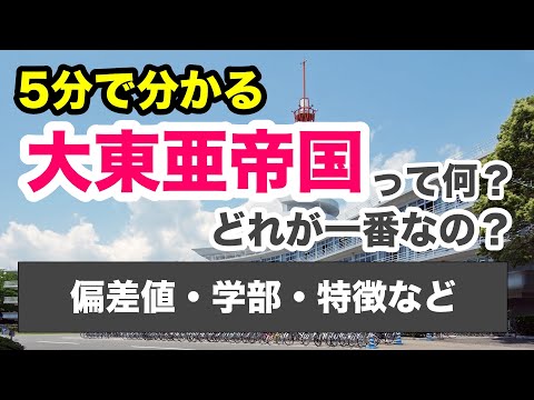 現代経済学科 【5分で分かる】大東亜帝国の違い