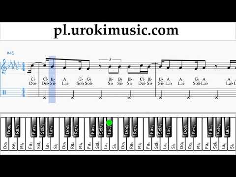 Nauka Gry Na Fortepianie (prawa ręka) Vaina Loca - Ozuna x Manuel Turizo Nuty Poradnik um-ih463