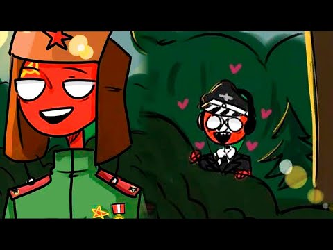 РЕЙХ СЛЕДИТ ЗА..😍~ОЗВУЧКА КОМИКСОВ по CountryHumans