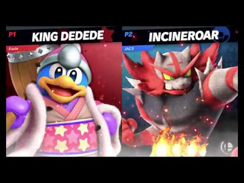 FNS (8/16/19) - Jac3 (Incineroar) vs Foxie (King Dedede) Losers Side - SSBU