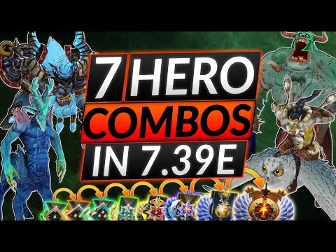 7 BEST HERO COMBOS in PATCH 7.39e - Dota 2 Meta Guide