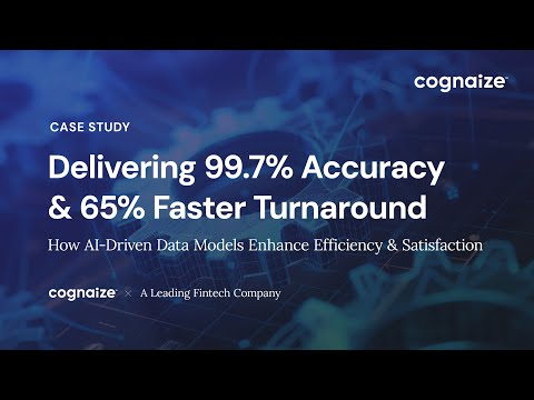 CASE STUDY: How AI-Driven Data Models Supercharged Efficiency & Client Satisfaction