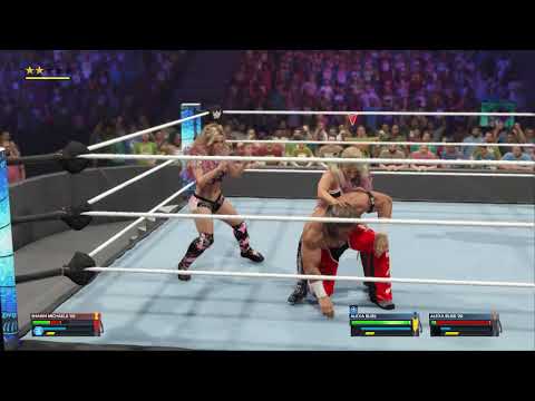 Shawn Michaels VS Alexa Bliss + ....BLISS?!?!  -  WWE2k23 modding mods unlock intergender pofo