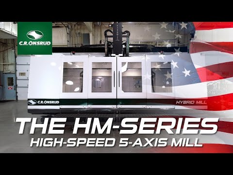 75 HP - 5-Axis Large Part Milling Center - The F148 HM-Series by C.R. Onsrud