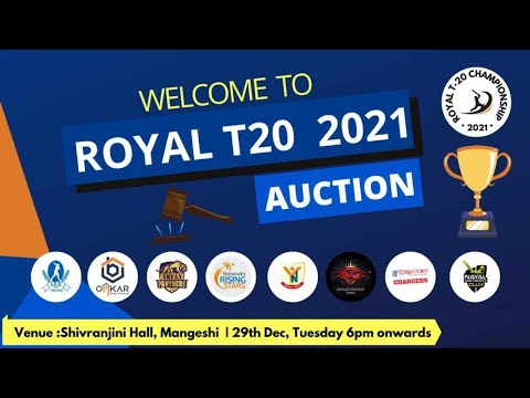 Player Auction Royal T20 Championship 2021 | Veling Cricketers