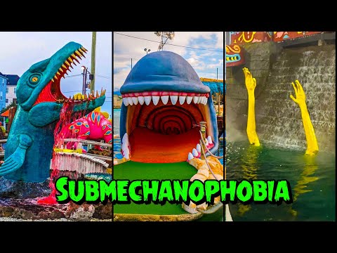 Top SCARIEST Underwater Animatronics! SUBMECHANOPHOBIA Golf Edition