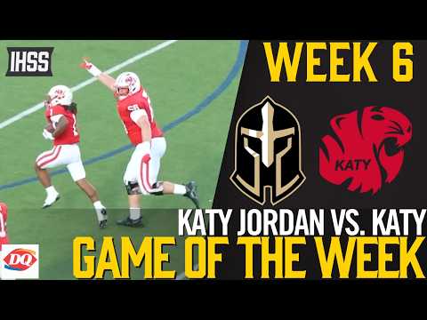 Katy Extends District Win Streak to 43 Games with 56-10 Rout of Katy Jordan