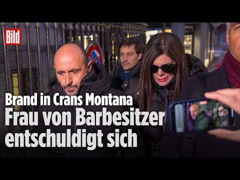 BAR-BRAND IN CRANS-MONTANA: Jessica Moretti entschuldigt sich, Ermittlungen verschärfen sich