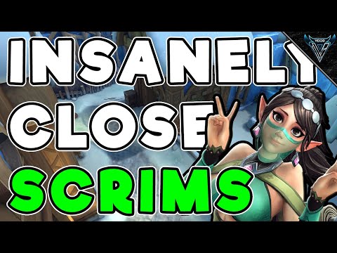 PALADINS PRO SCRIMS! SUPER CLOSE GAME!!