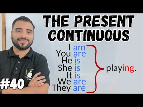 EL PRESENTE CONTINUO EN INGLES - EXPLICACION SENCILLA - EL PRESENTE PROGRESIVO EN INGLES