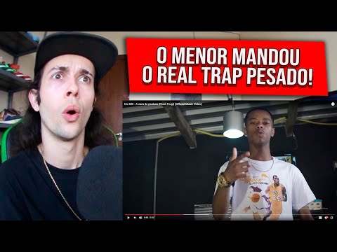 (REAL TRAP MUITO F0DA 🔥) REAGINDO a Dre MC - A cara da postura - REACT/REAÇÃO