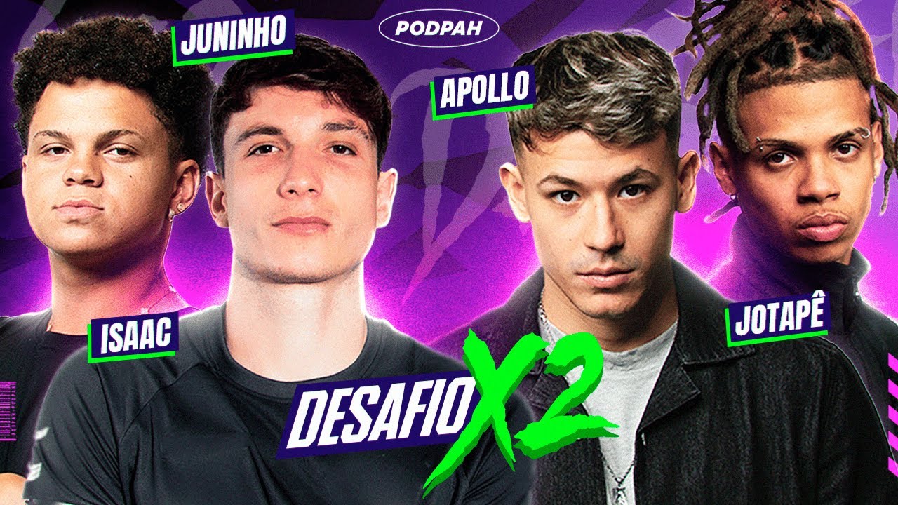 JUNINHO MANELLA & ISAAC vs APOLLO & JOTAPÊ - SUPER DESAFIO X2 PODPAH