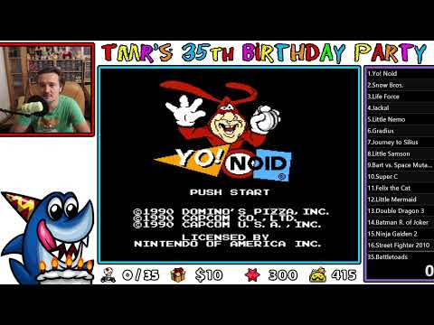 35 Birthday Stream Party - Yo! Noid (NES)