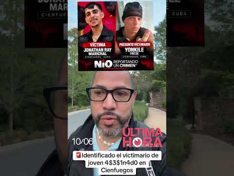 Identificado el victimario de joven Cienfueguero de Rodas