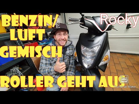 Scooter turns off when accelerating / no power / Check correct fuel-air mixture