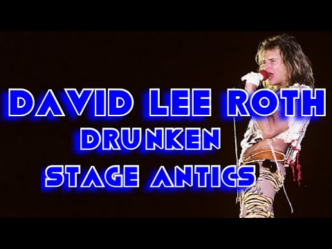 David Lee Roth (Van Halen) drunken antics @ the 1983 US Festival