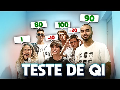 TESTEI O QI DOS MEUS AMIGOS!!!