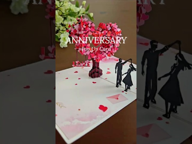 Vídeo relacionado con AIBAOBAO Tarjeta San Valentin, Tarjeta de Felicitación Boda 3D Invitaciones Rosa Sakura Romántica, Tarjeta Cumpleaños Pop-Up Regalo Novias, San Valentín Aniversario, Cumpleaños, Madre, Amantes