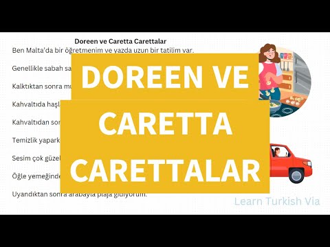 Learn Turkish Translation - 10  (A2 level)