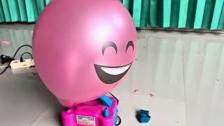 GIANT Emoji Balloon POP! 😱🎈 Hidden Balloons Inside!