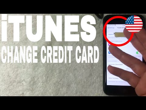 ✅ How To Change iTunes Credit Card 🔴