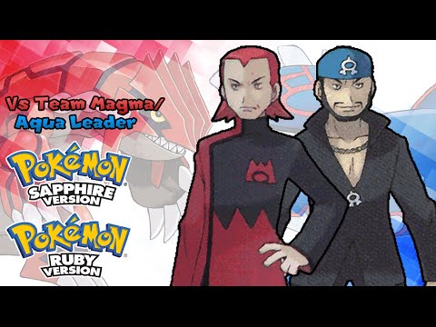 Pokémon Ruby, Sapphire & Emerald - Team Aqua/Magma Leader Music (HQ)