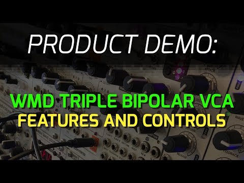 WMD Triple Bipolar VCA Input expansion for the PDO & Standalone VCA image 2