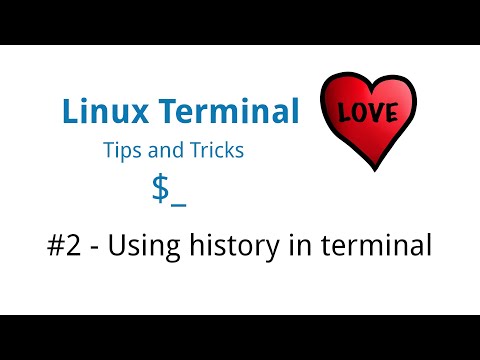 Linux Terminal Love - Tips & Tricks #2 - Using History in Terminal