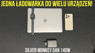 Świetna Ładowarka dla kilku urządzeń! | SilverMonkey GaN140W
