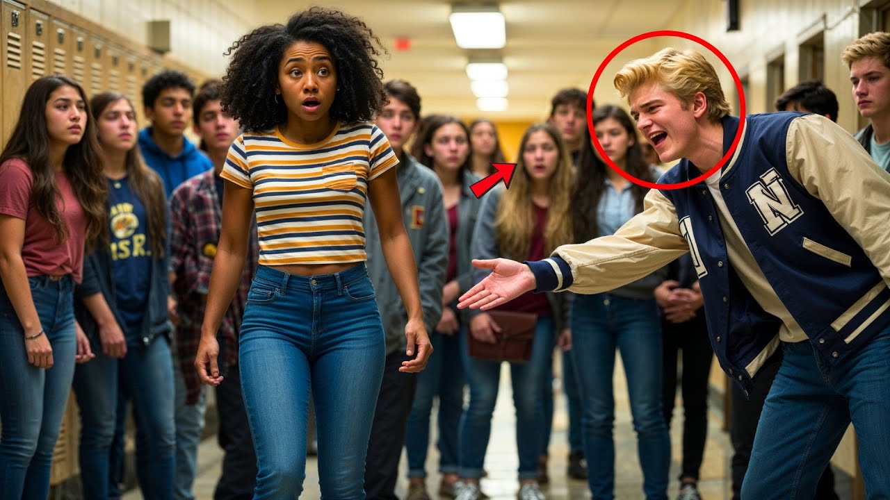 School bully attacks black girl...not knowing she is Tony Ramos' adopted daughter