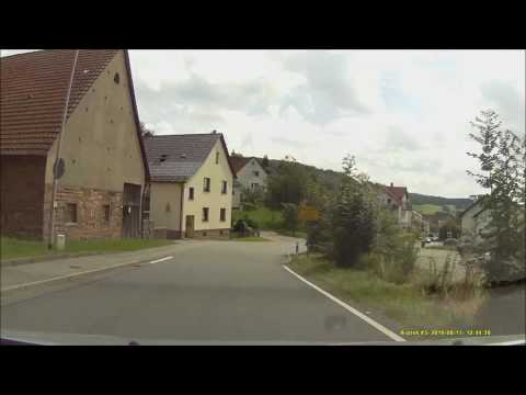Ortsdurchfahrt im Odenwald/HP: Abtsteinach (Ost rein, Süd raus)