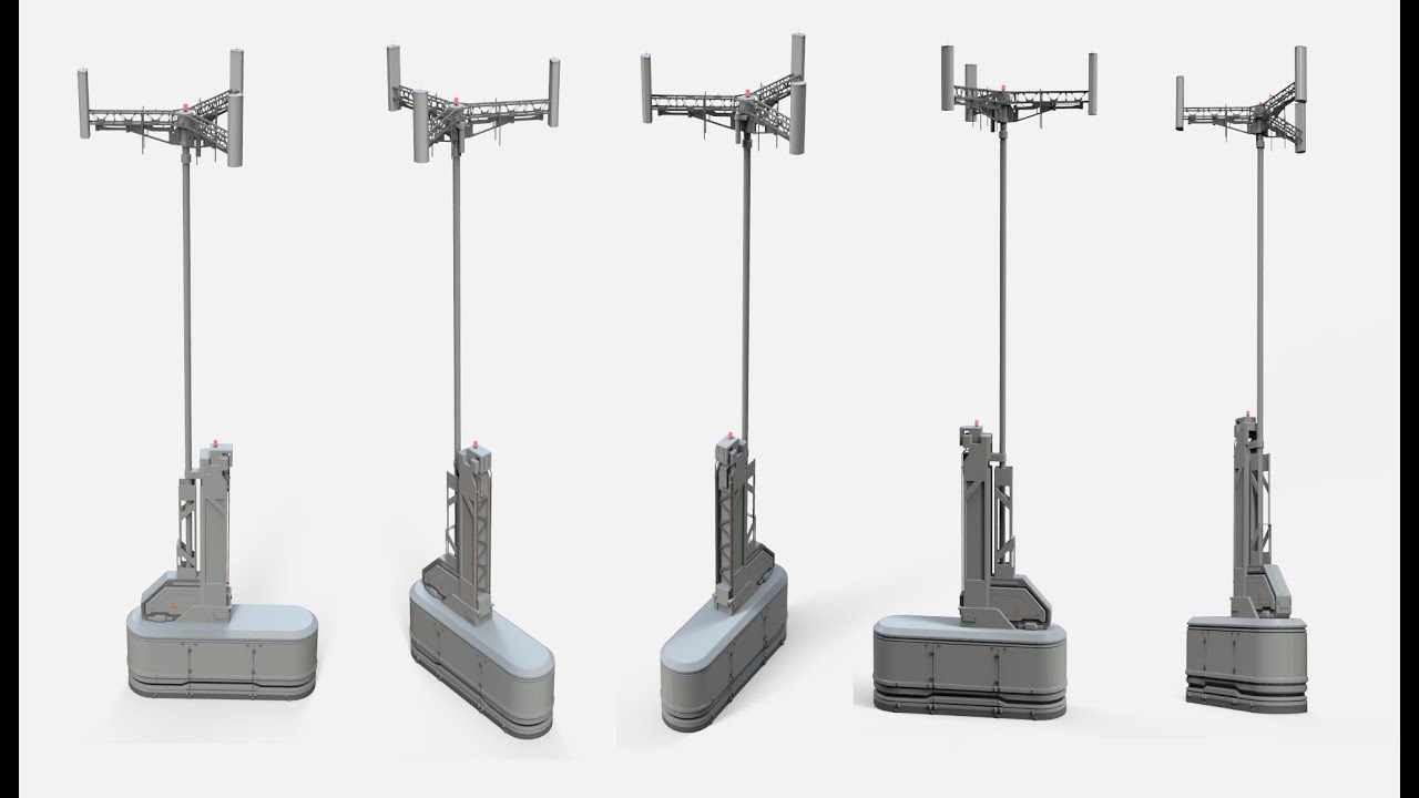 Mastro de fic&ccedil;&atilde;o cient&iacute;fica 2 Modelo 3D